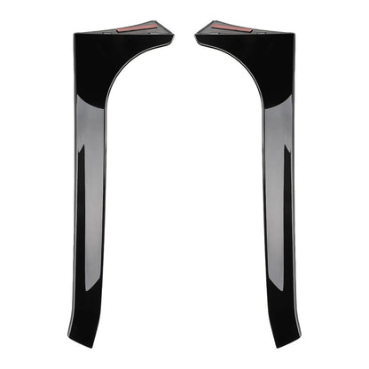 2008-2013 VW Golf 6 GTI/GTR/GTD Gloss Black Pair Rear Window Side Wing Spoiler