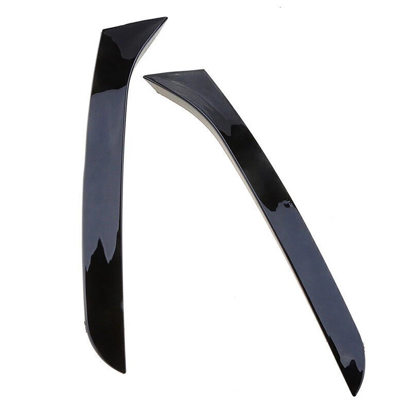 11-15 VW Passat B7 Wagon Gloss Black Pair Rear Window Side Wing Spoiler