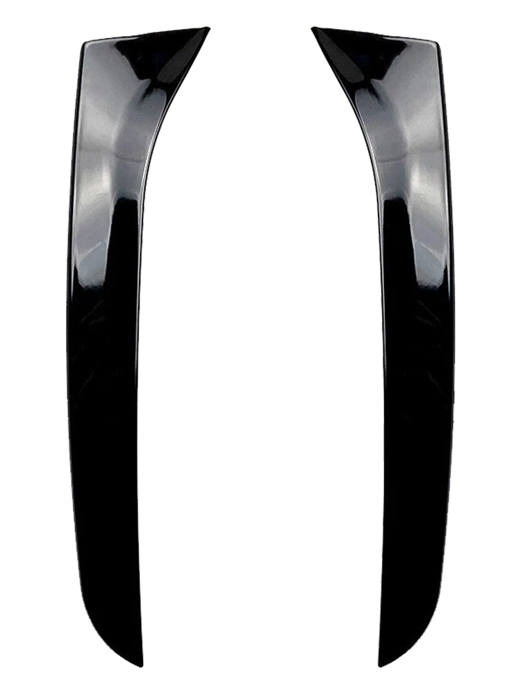 2011-2015 Volkswagen Passat B7 Variant Wagon Gloss Black Pair Rear Window Side Wing Spoiler