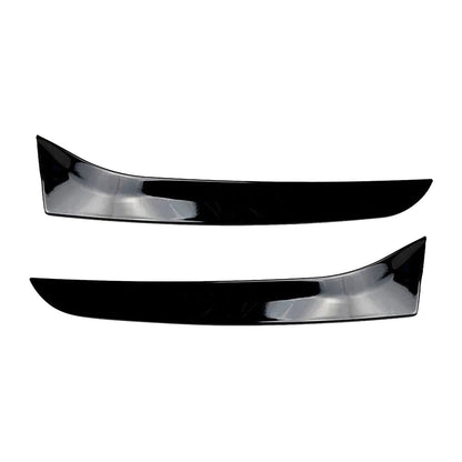 2011-2015 Volkswagen Passat B7 Variant Wagon Gloss Black Pair Rear Window Side Wing Spoiler
