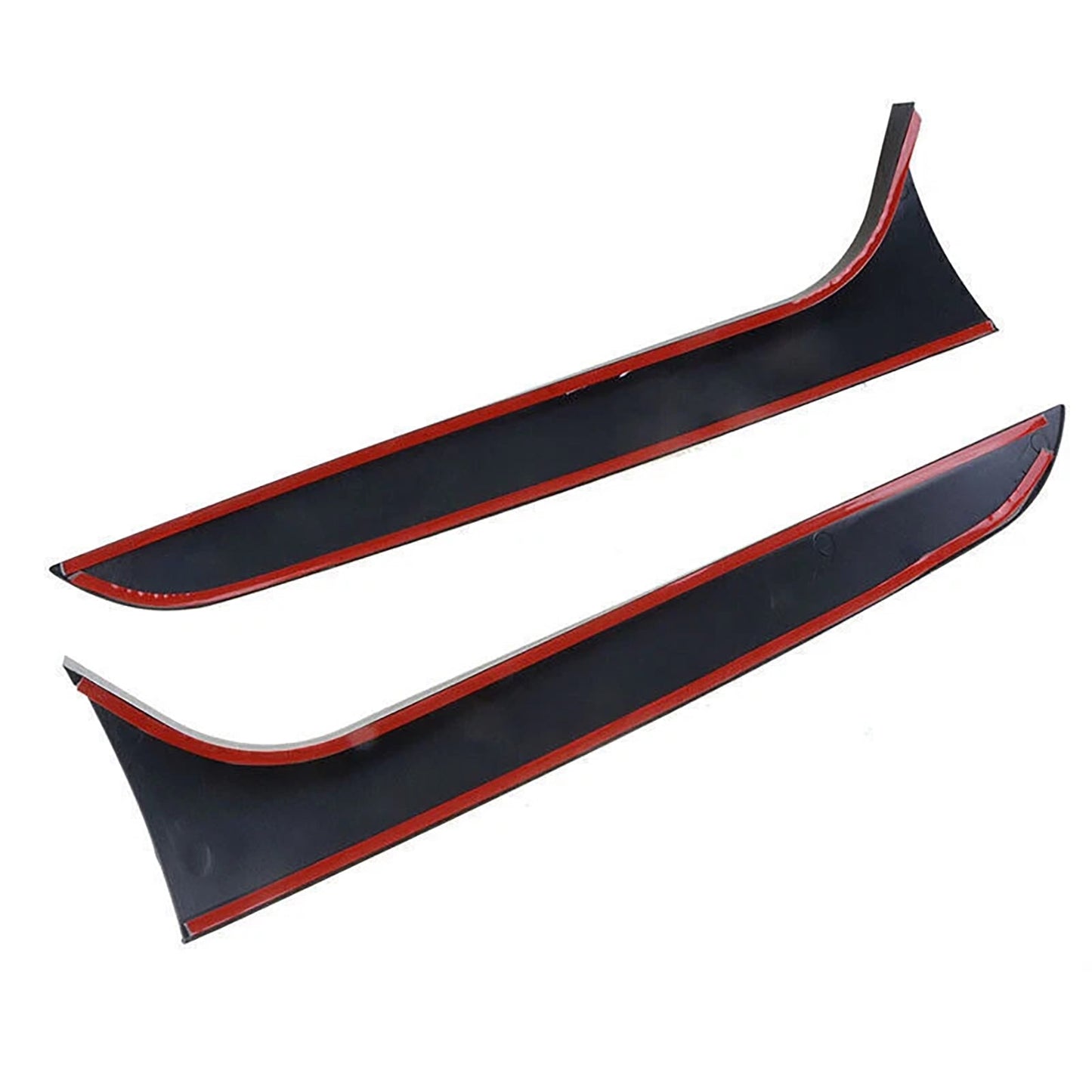 2009-2016 Audi A4 B8 Allroad Avant Gloss Black Pair Rear Window Side Wing Spoiler