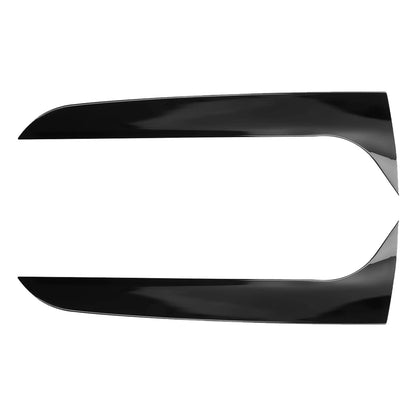 Gloss Black Pair Rear Window Side Wing Spoiler For Audi A4 B8 Avant 09-16