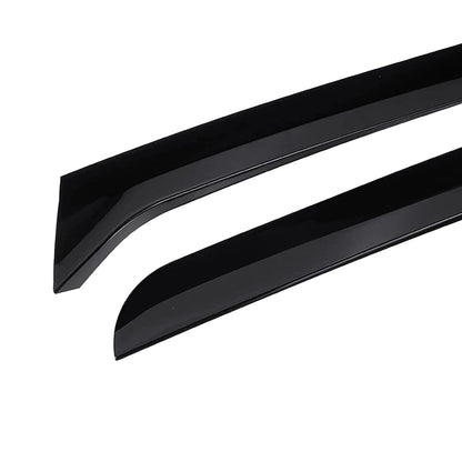Gloss Black Pair Rear Window Side Wing Spoiler For VW Tiguan MK1 07-16