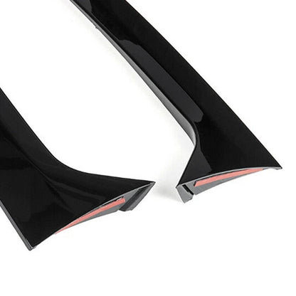 2007-2016 VW Tiguan MK1 Gloss Black Pair Rear Window Side Wing Spoiler (Copy)
