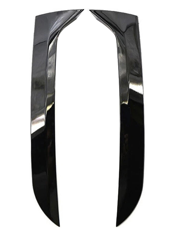 Gloss Black Pair Rear Window Side Wing Spoiler For VW Tiguan MK1 07-16