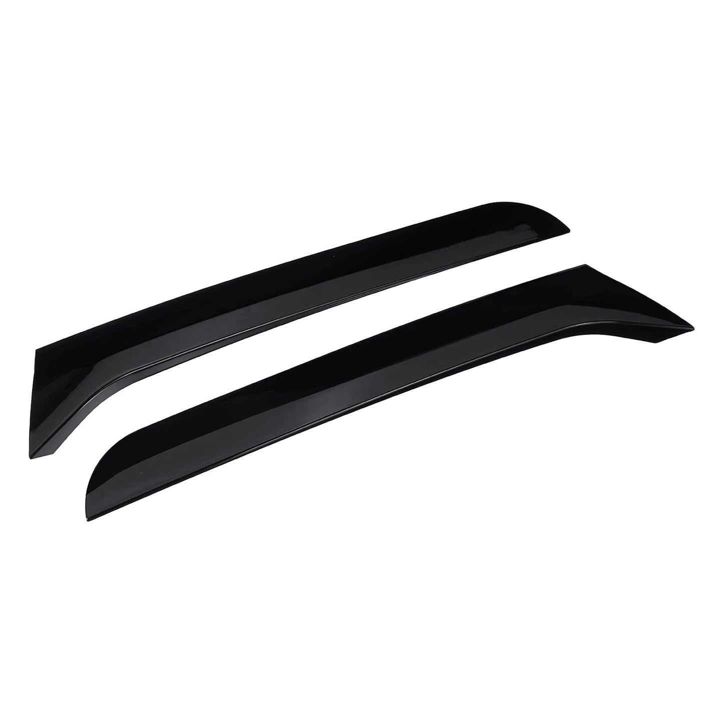 Gloss Black Pair Rear Window Side Wing Spoiler For VW Tiguan MK1 07-16