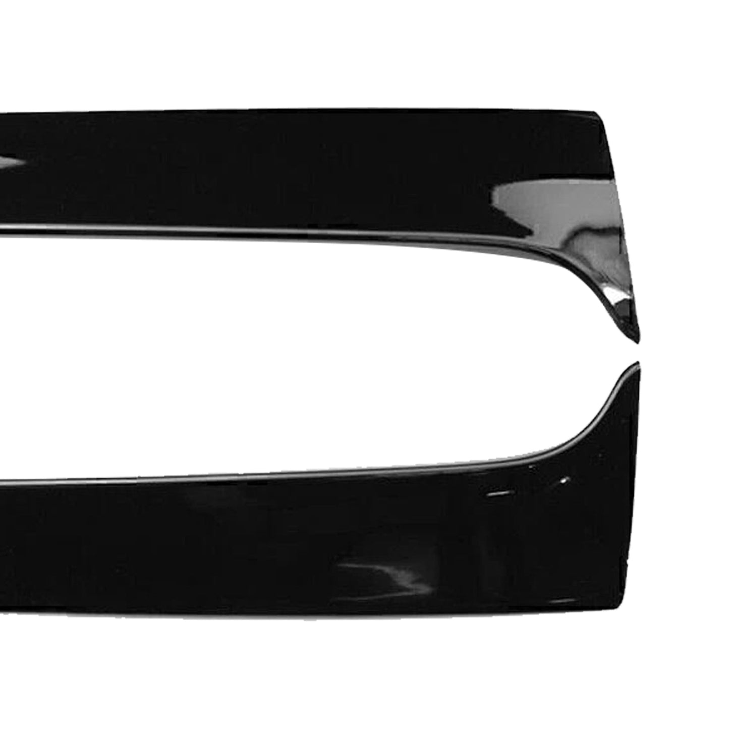 Gloss Black Pair Rear Window Side Wing Spoiler For VW Golf 7 Variant Wagon 13-17