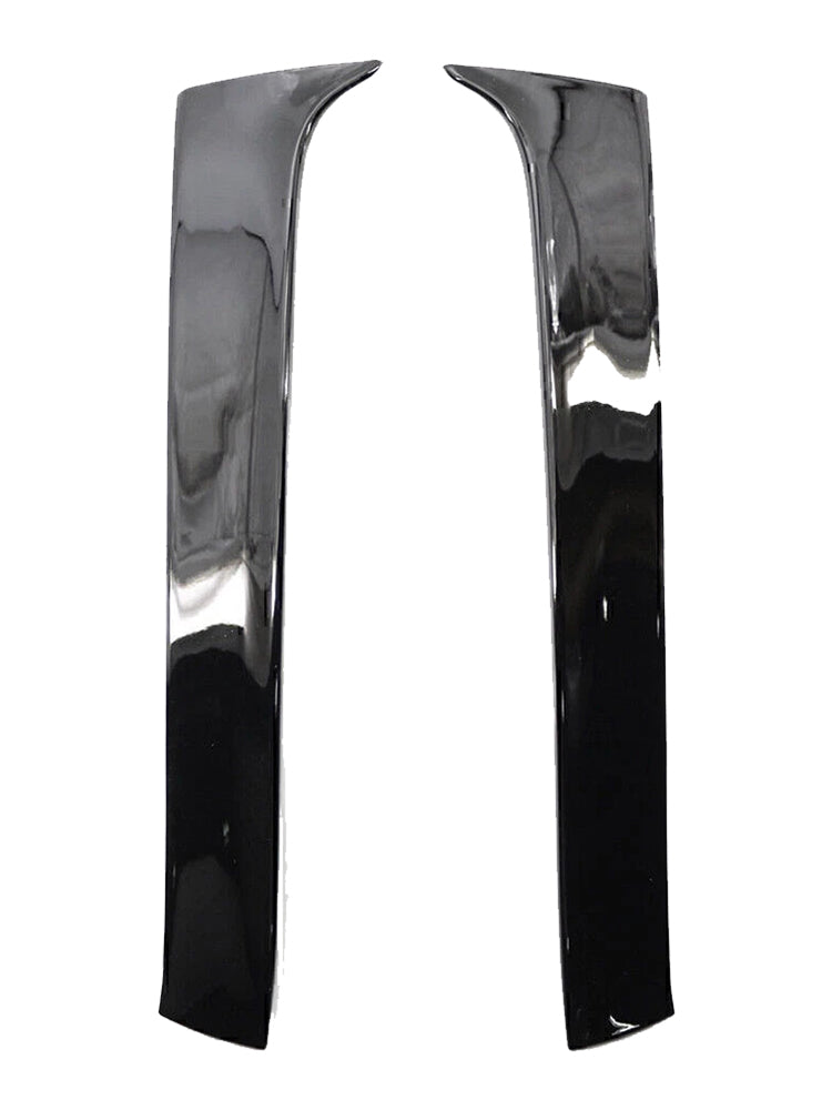 Gloss Black Pair Rear Window Side Wing Spoiler For VW Golf 7 Variant Wagon 13-17