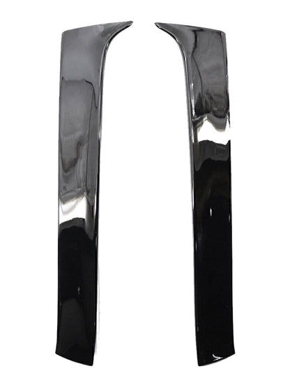 Gloss Black Pair Rear Window Side Wing Spoiler For VW Golf 7 Variant Wagon 13-17