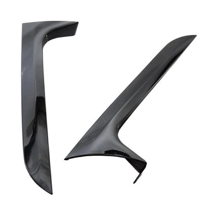2012-2018 Audi A6 C7 Allroad TDI Quattro Gloss Black Pair Rear Window Side Wing Spoiler