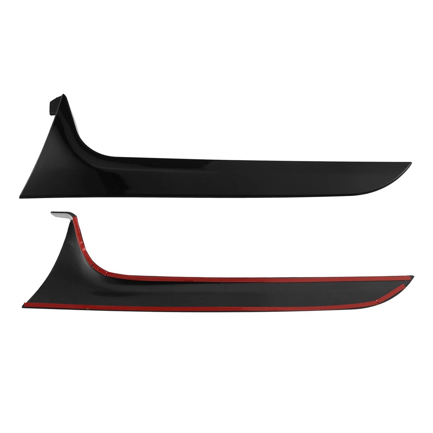 2012-2018 Audi A6 C7 Avant Gloss Black Pair Rear Window Side Wing Spoiler
