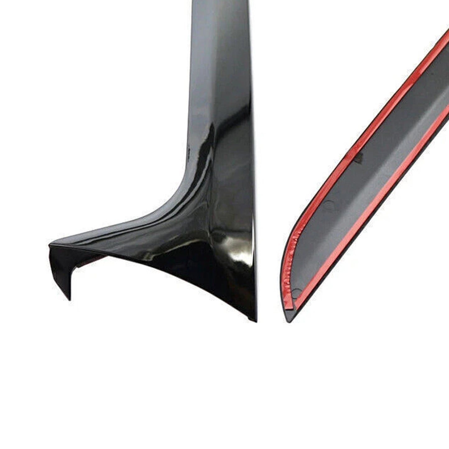 2012-2018 Audi A6 C7 Avant Gloss Black Pair Rear Window Side Wing Spoiler