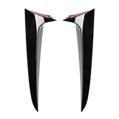 Gloss Black Pair Rear Window Side Wing Spoiler 2011-2017 BMW X3 F25