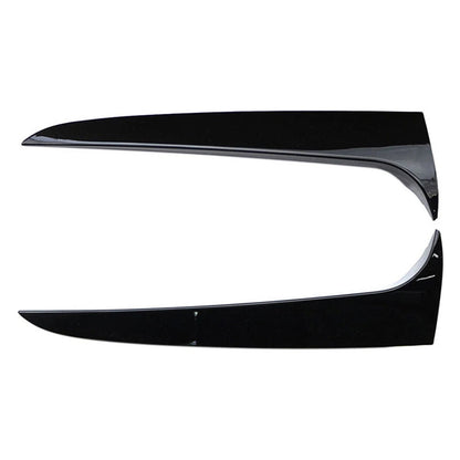 Gloss Black Pair Rear Window Side Wing Spoiler 2011-2017 BMW X3 F25