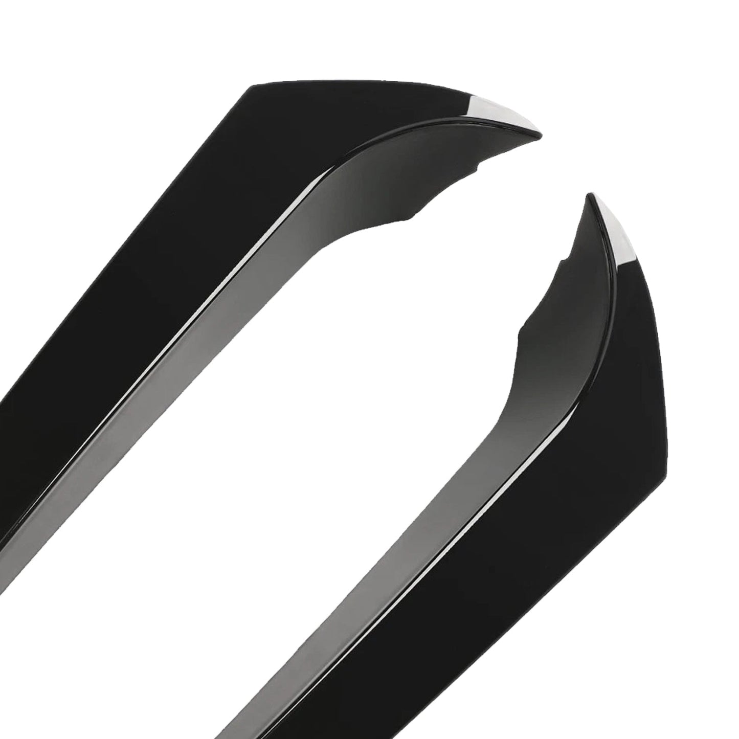 Gloss Black Pair Rear Window Side Wing Spoiler 2011-2017 BMW X3 F25