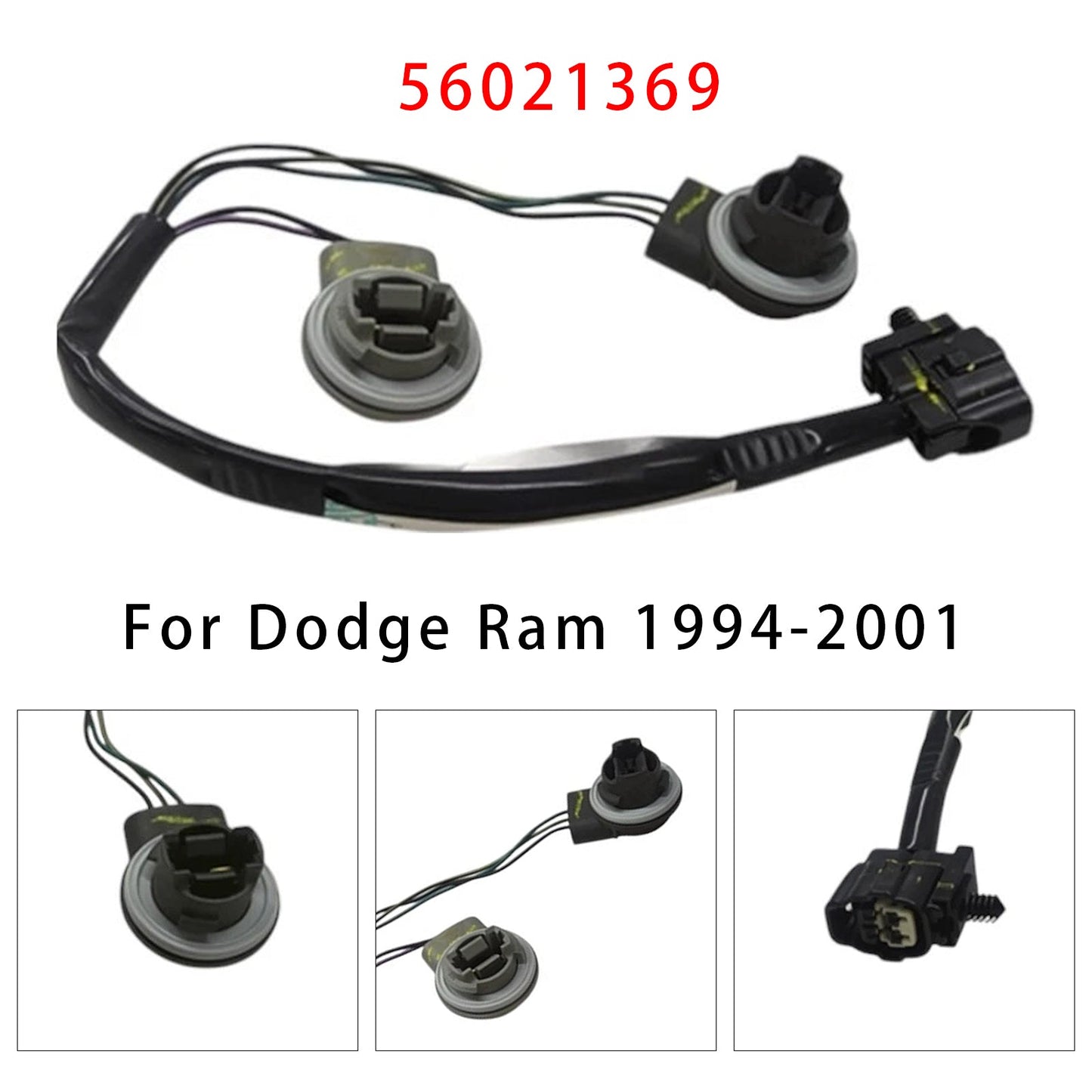 Rear Tail Light Lamp Wiring Harness 1994-2001 Dodge Ram 56021369