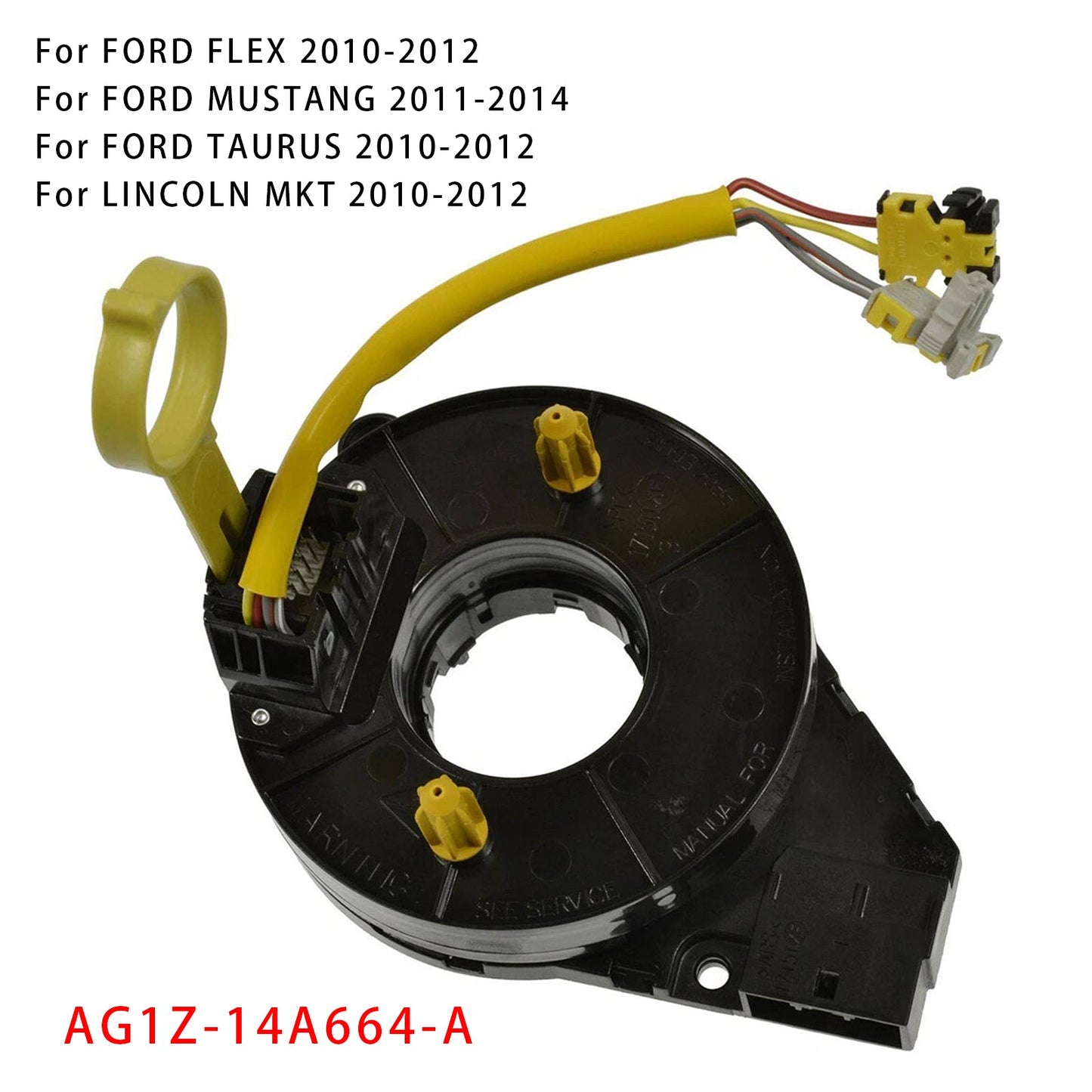 2011-2014 Ford Mustang Flex Taurus Lincoln MKT 10-12 Clock Spring AG1Z-14A664-A