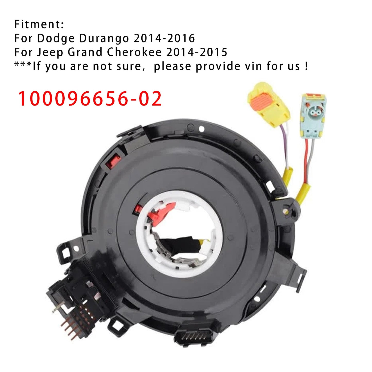 2014-2016 Dodge Durango Jeep Grand Cherokee 100096656 Clock Spring
