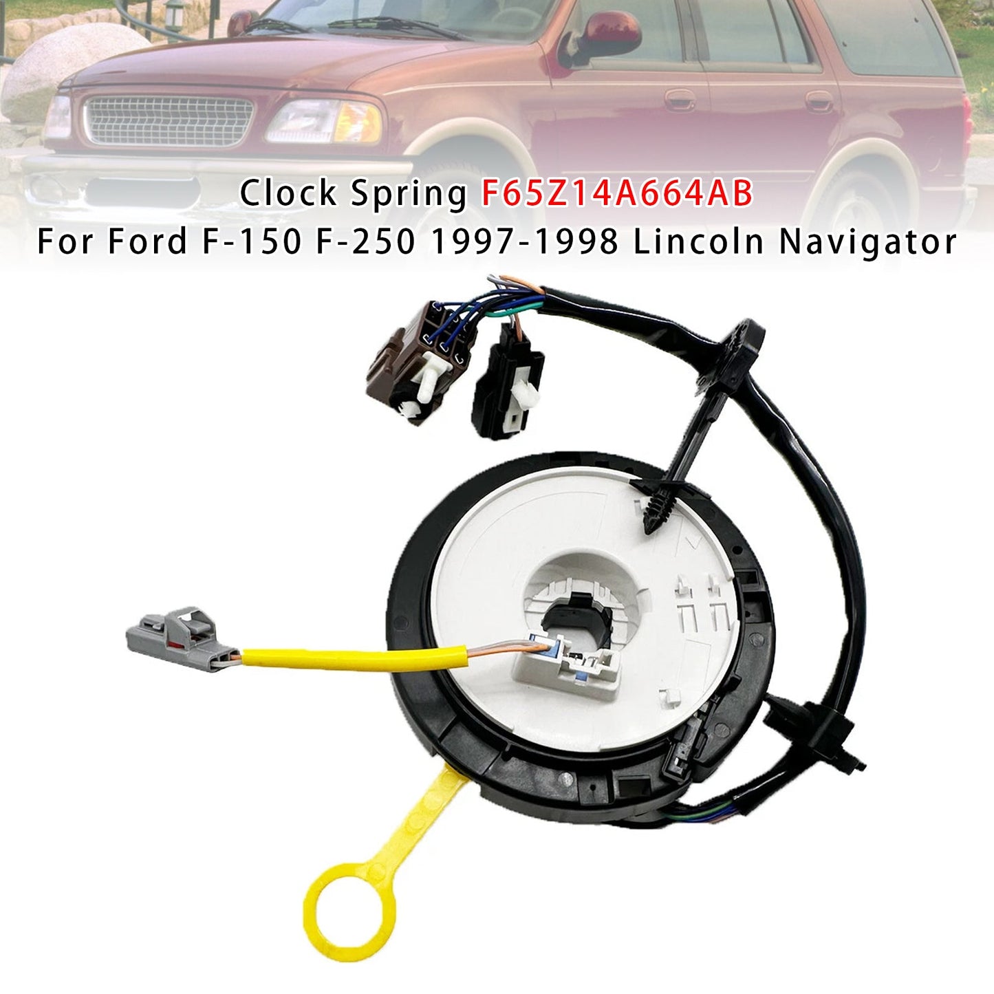 1997-1998 Ford Expedition F65Z14A664AB Clock Spring