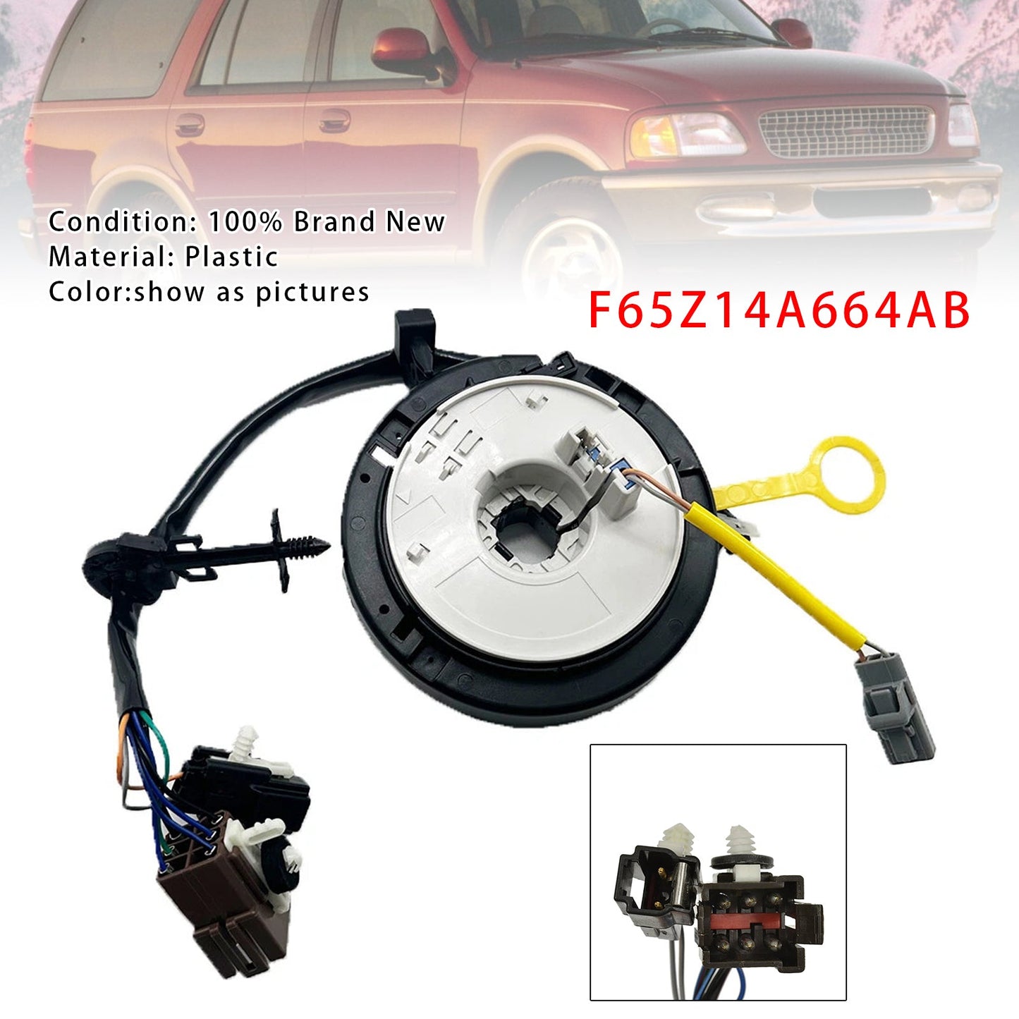 1997-1998 Ford F-250 F65Z14A664AB Clock Spring