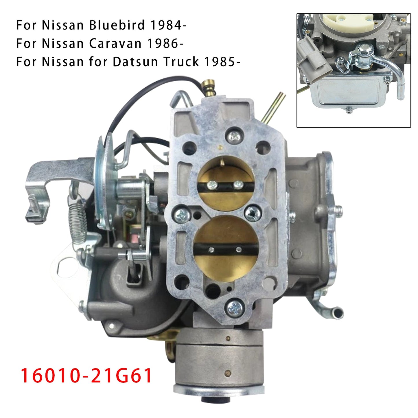 1990-Nissan Atras Truck 16010-21G61 Engine Carburetor