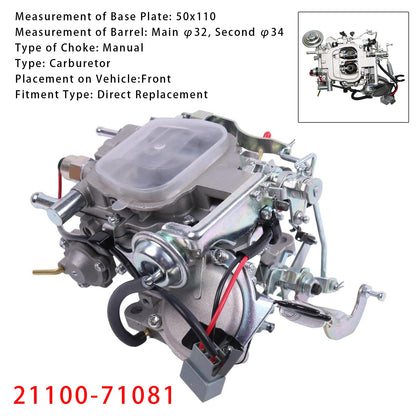 1983- Toyota Townace 21100-71081 Carburetor