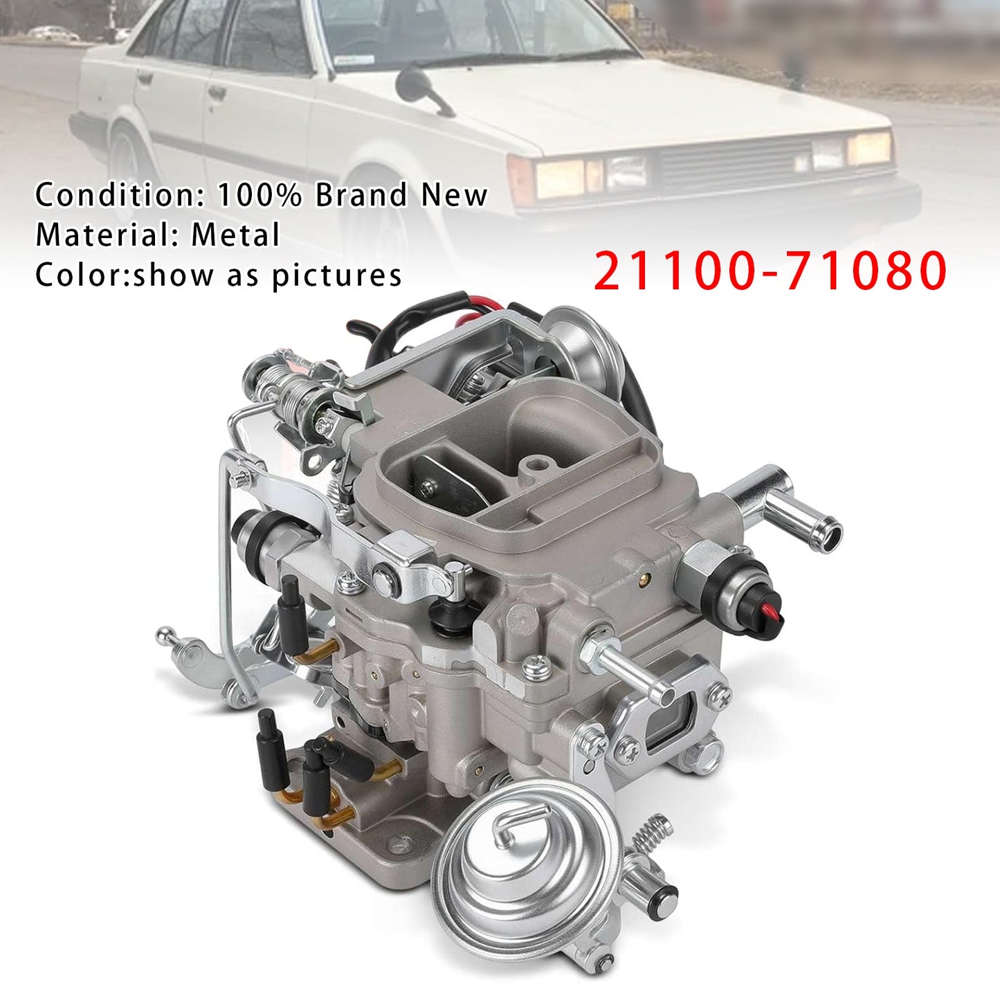 1982- Toyota Carina 21100-71080 Carburador de 2 cuerpos