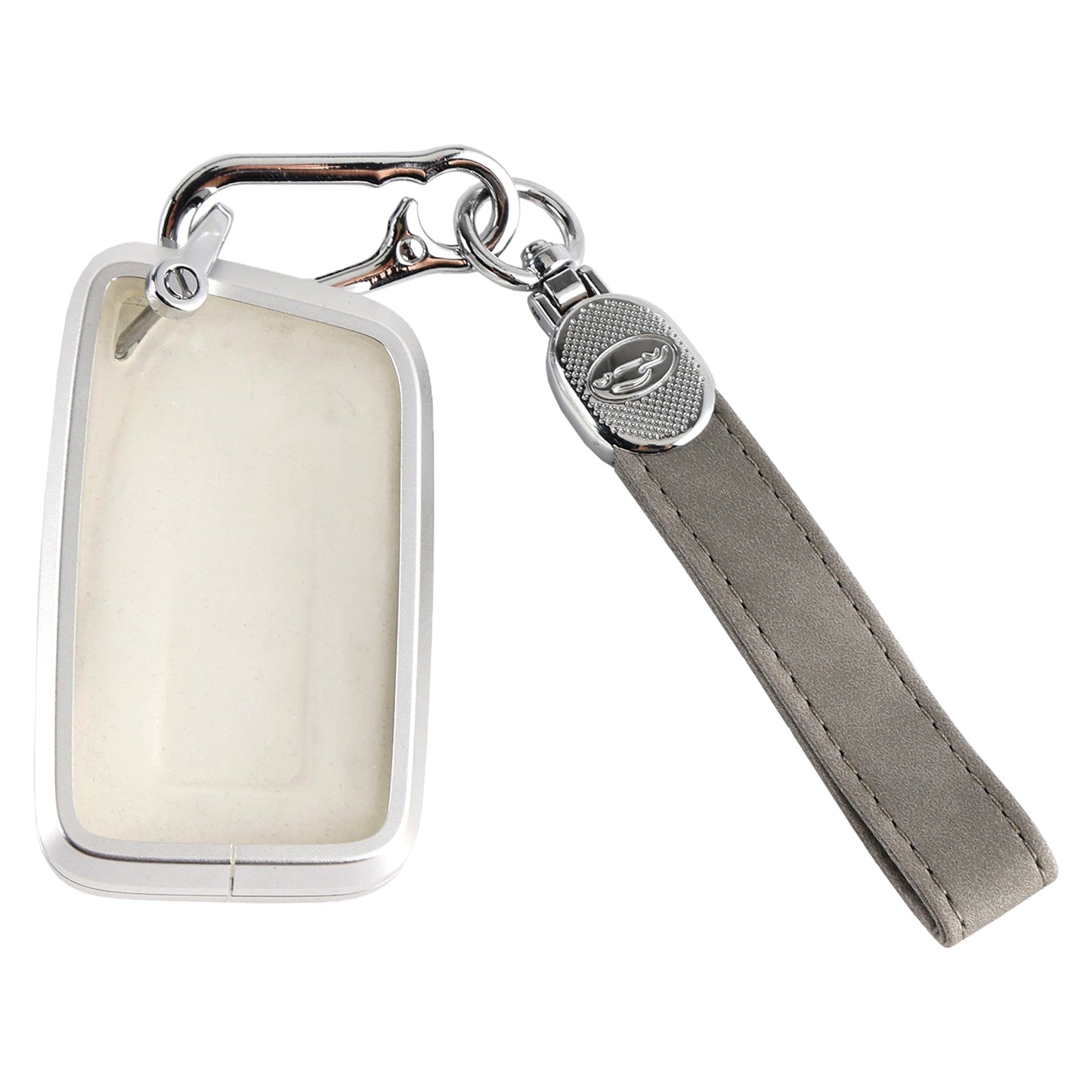 Alloy Aluminum TPU Soft Film Car Key Gray Case Cover Lexus IS GS ES RX RC NX LS LX