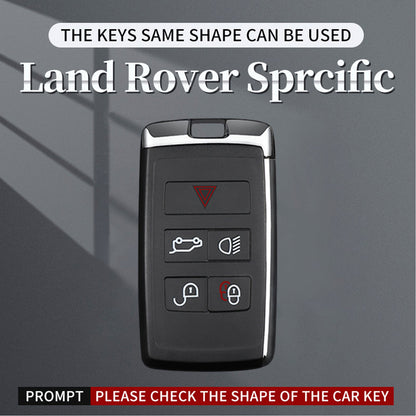 Alloy Aluminum TPU Soft Film Car Key Black Case Cover For Land Rover Range Rover Sport