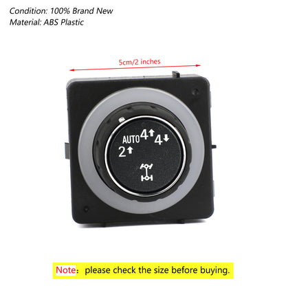 2008-2014 Chevrolet Silverado Sierra 4WD Transfer Case Selector Switch Knob
