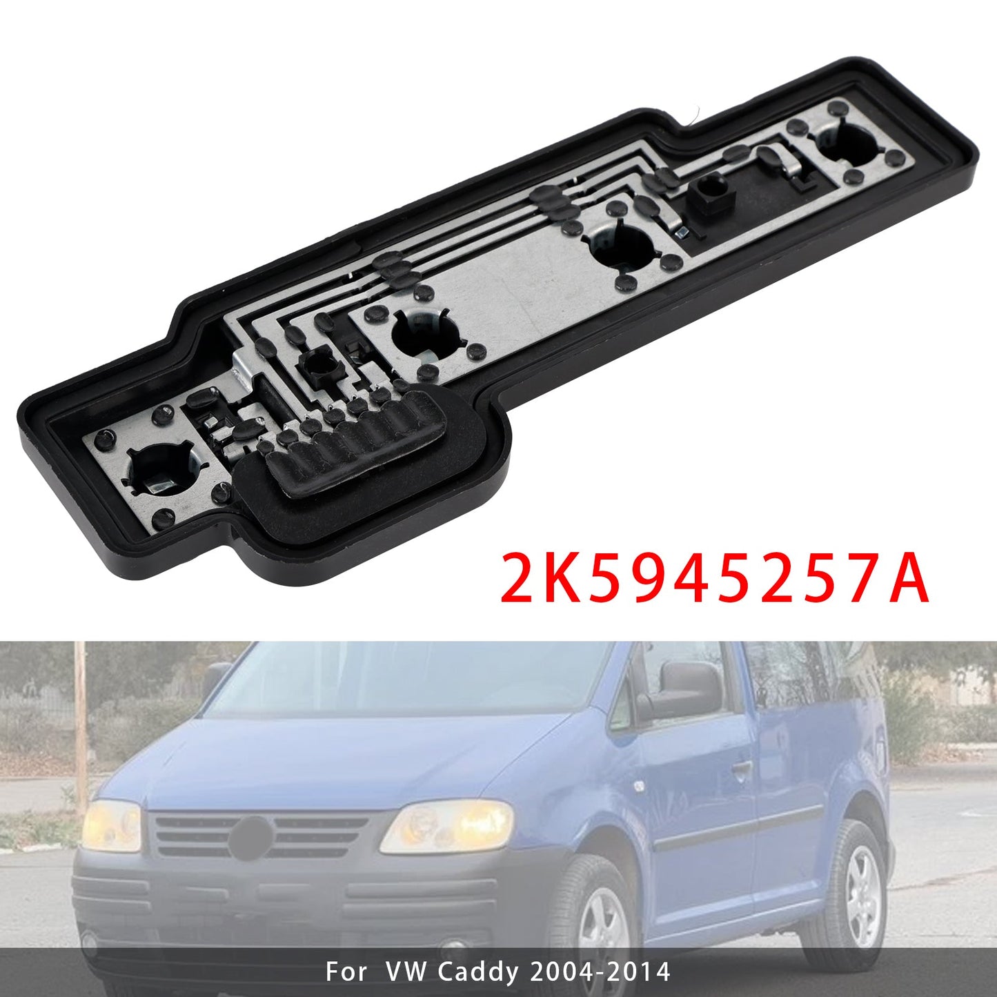 Left Rear Tail Light Bulb Holder Carrier 2K5945257A For VW Caddy 2004-2014
