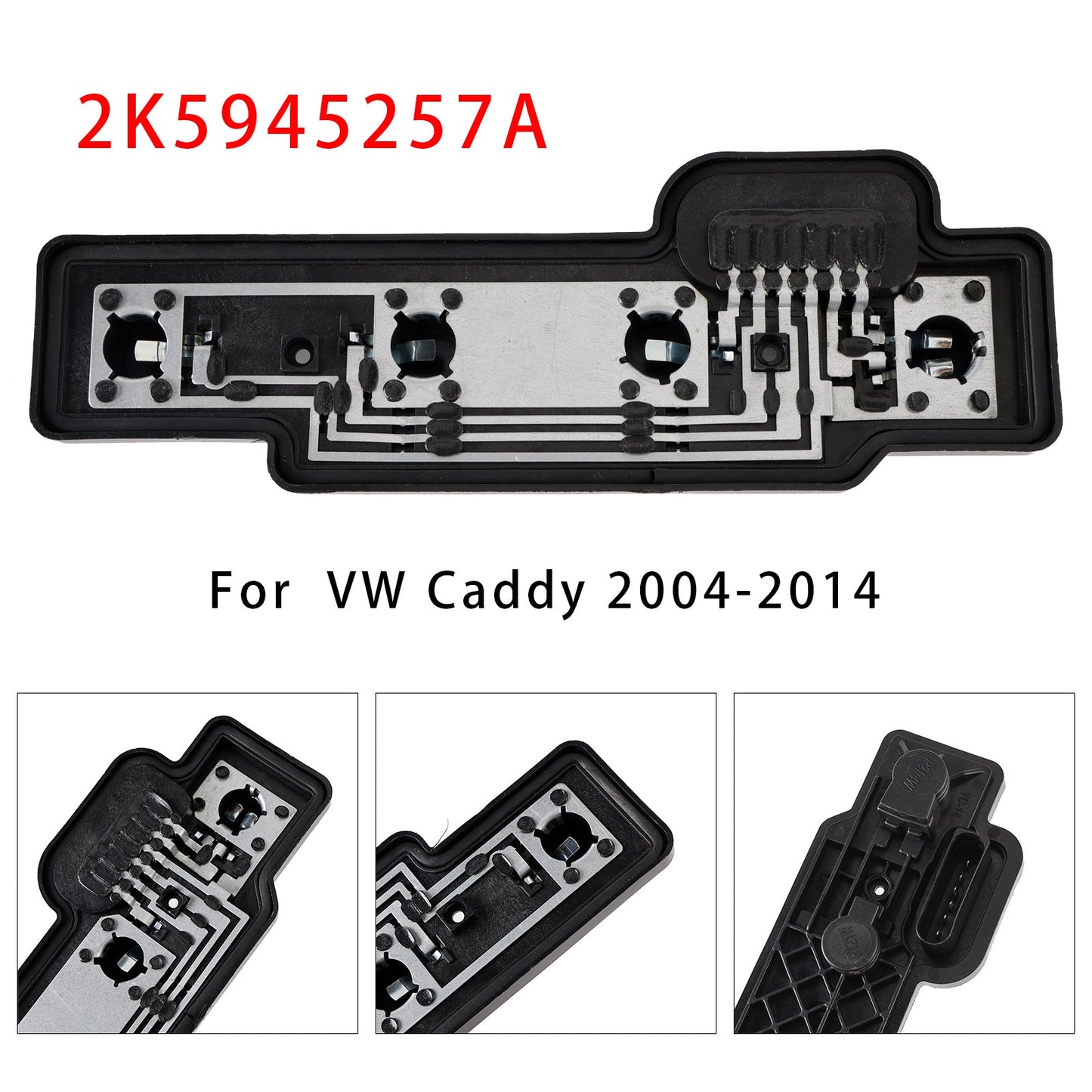 Left Rear Tail Light Bulb Holder Carrier 2K5945257A For VW Caddy 2004-2014