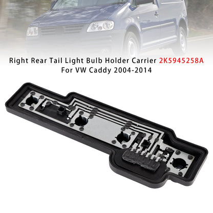 Right Rear Tail Light Bulb Holder Carrier 2004-2014 VW Caddy 2K5945258A