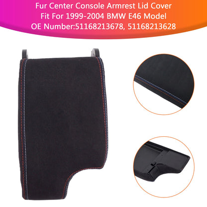 1999-2004 M3 BMW 3 Series E46  Fur Center Console Armrest Cover Lid