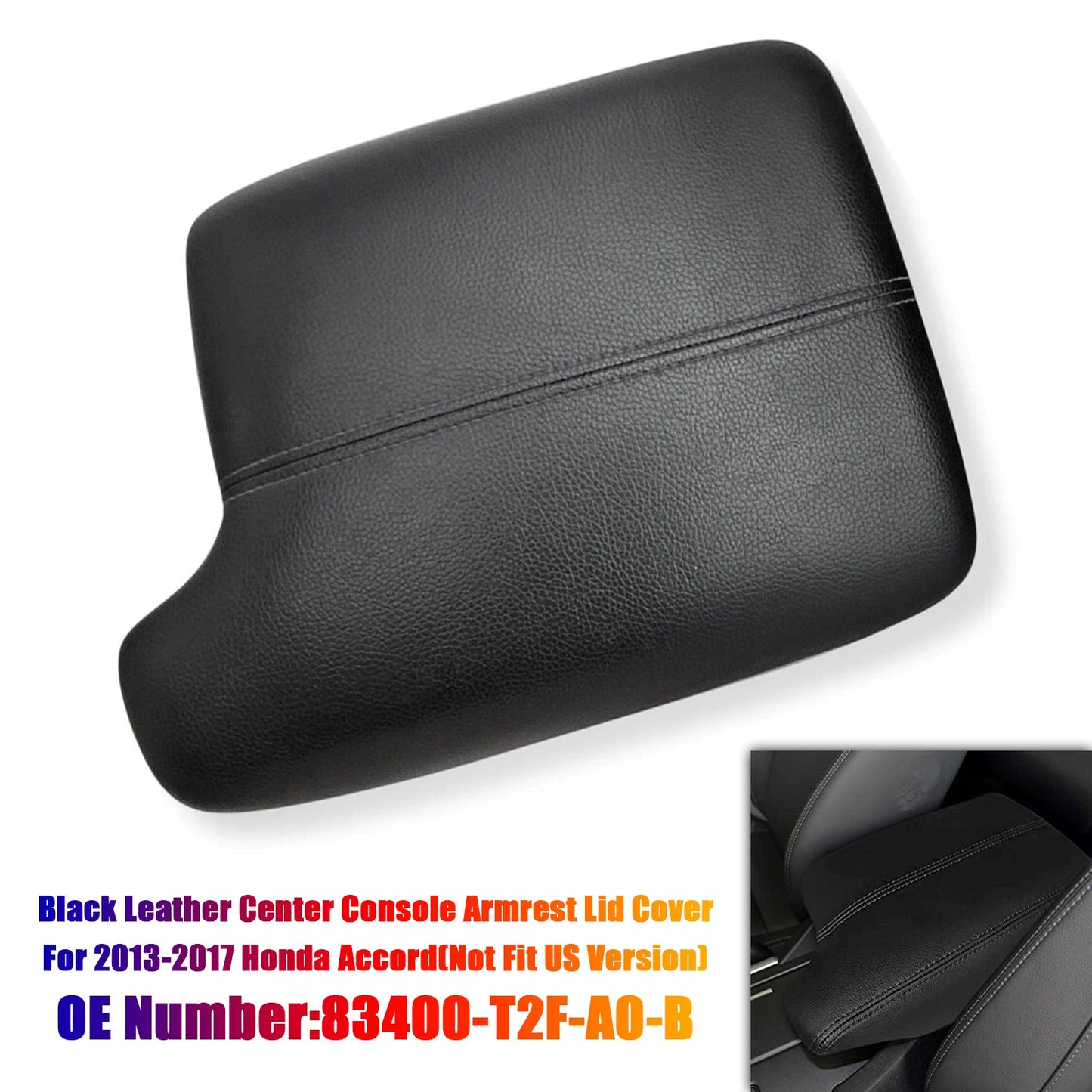 Honda Accord 2013-2017 83400-T2F-A0-B Center Console Armrest Lid Cover