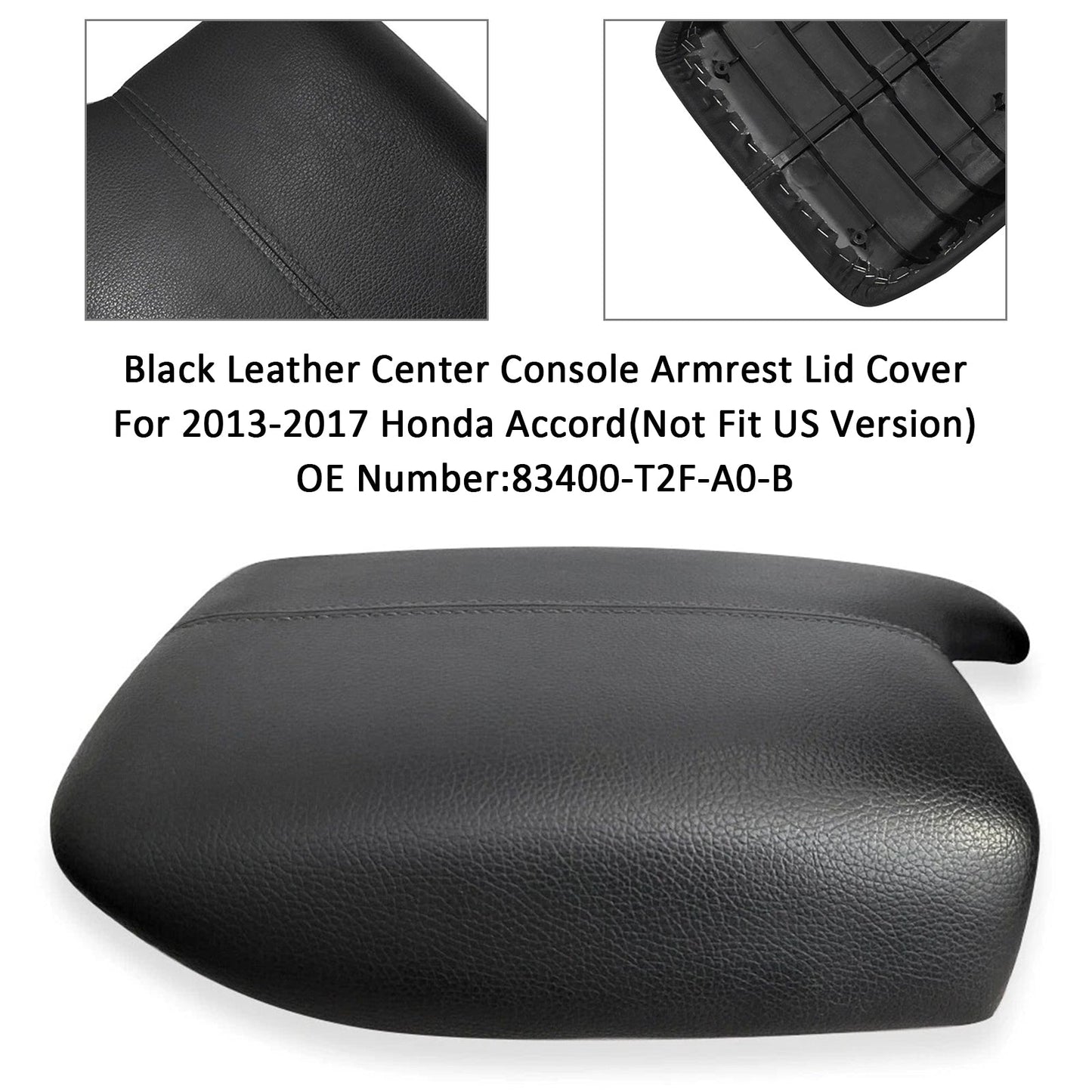 Center Console Armrest Lid Cover Honda Accord 2013-2017 83400-T2F-A0-B
