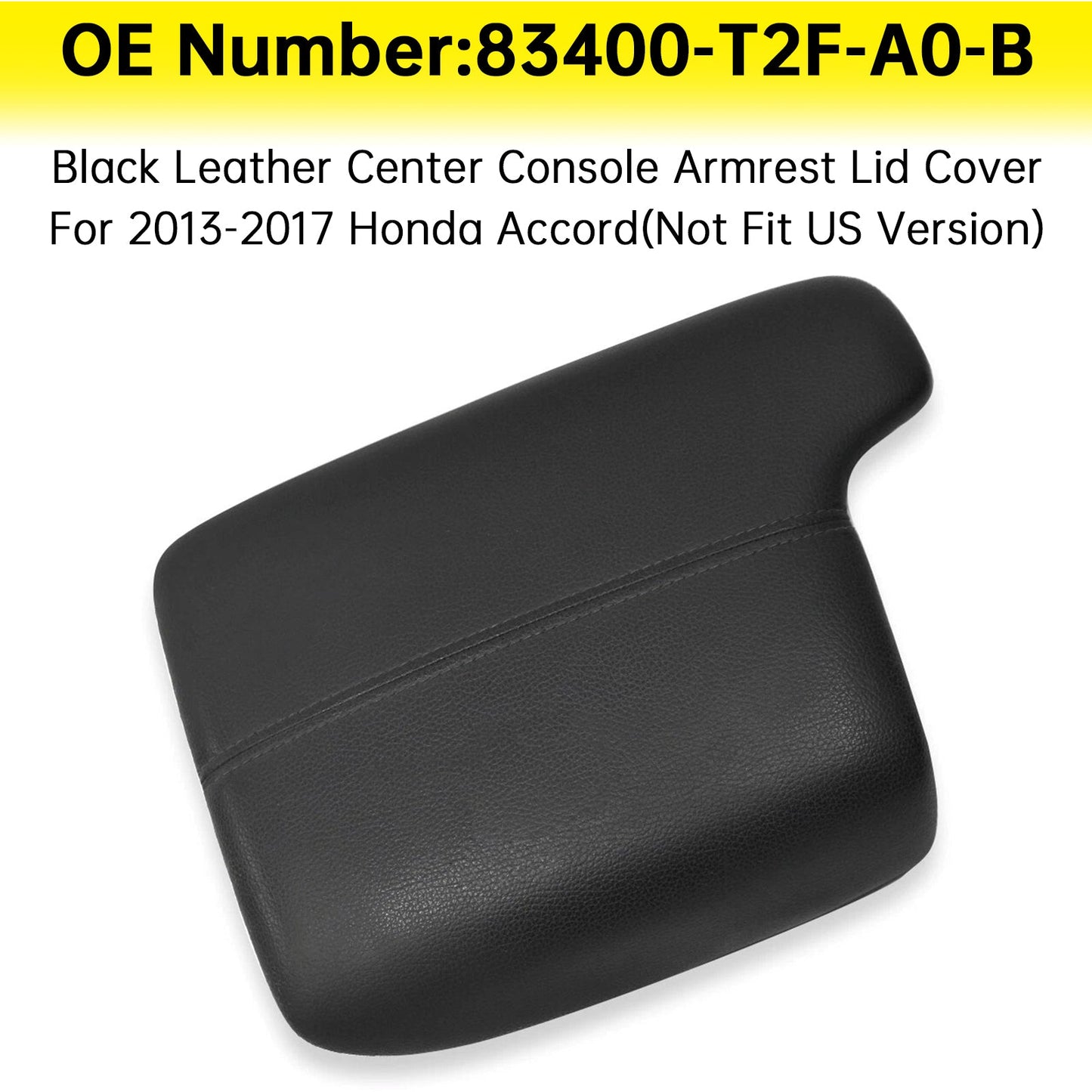 Honda Accord 2013-2017 83400-T2F-A0-B Center Console Armrest Lid Cover