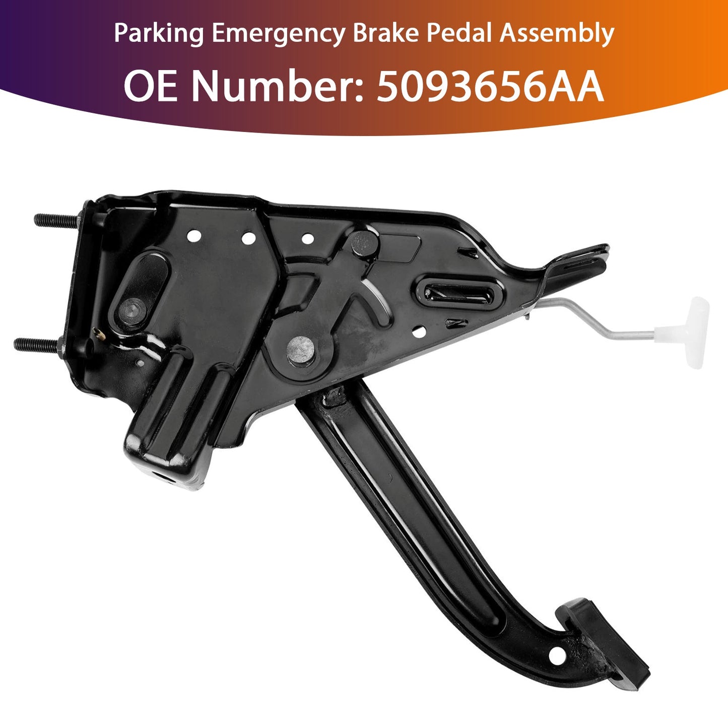 1987-1995 Jeep Wrangler YJ 5093656AA Parking Emergency Brake Pedal Assembly