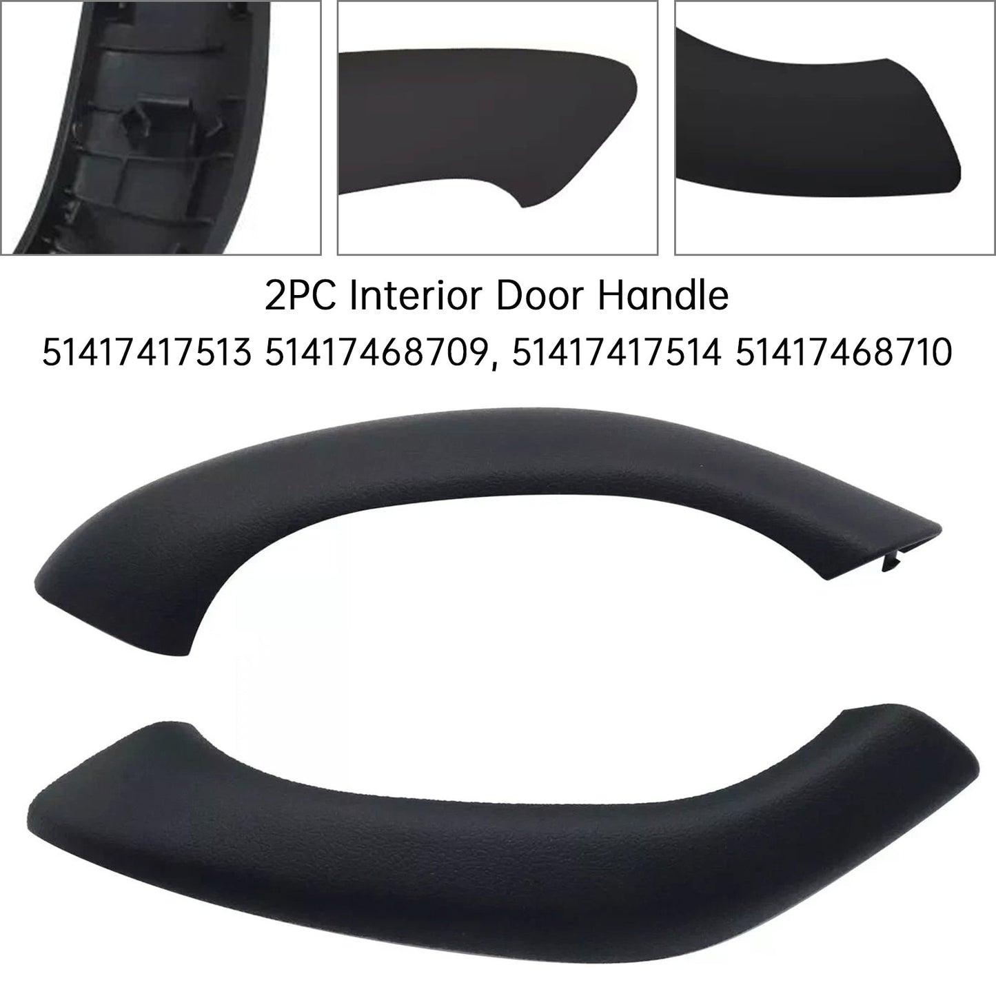 2016-2022 BMW X1 X2 F48 F49 F39 X1 F48 F49 16-20 51417417513 2PC Interior Door Handle
