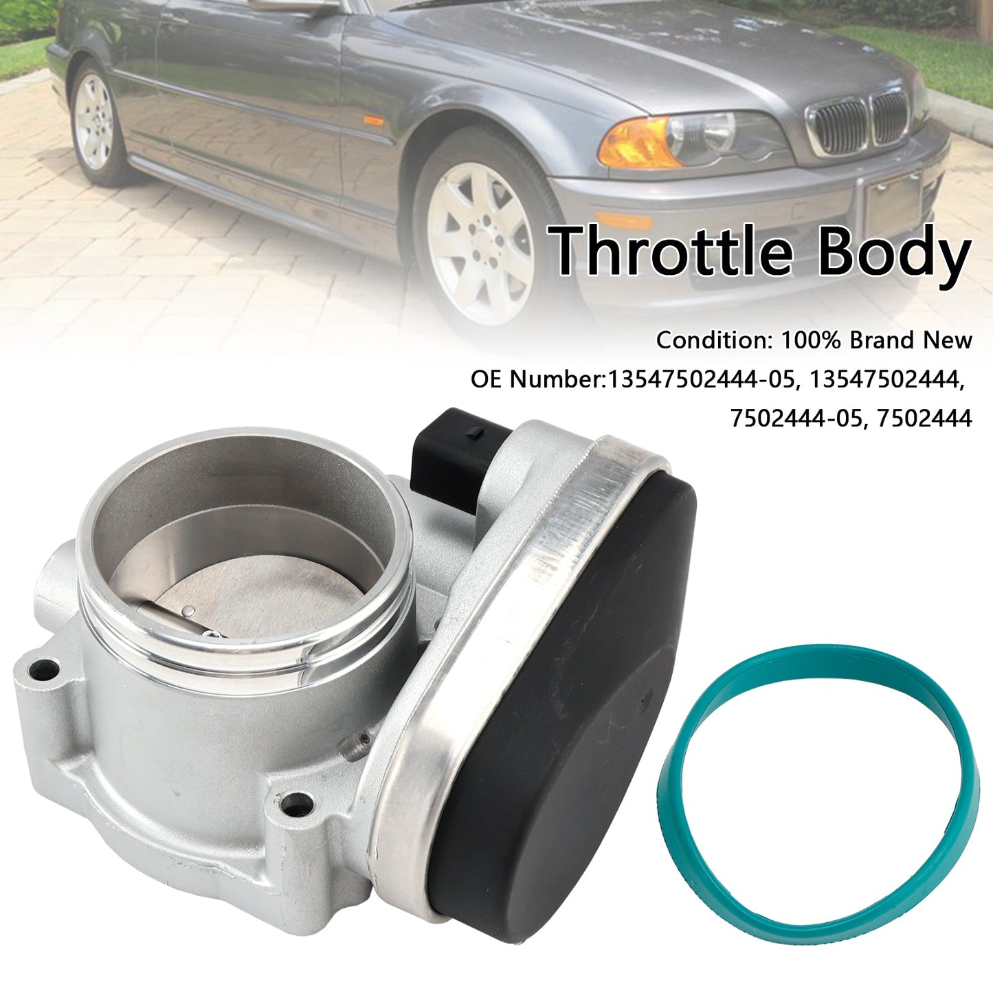 2001-2002 BMW Z3 13547502444 Throttle Body