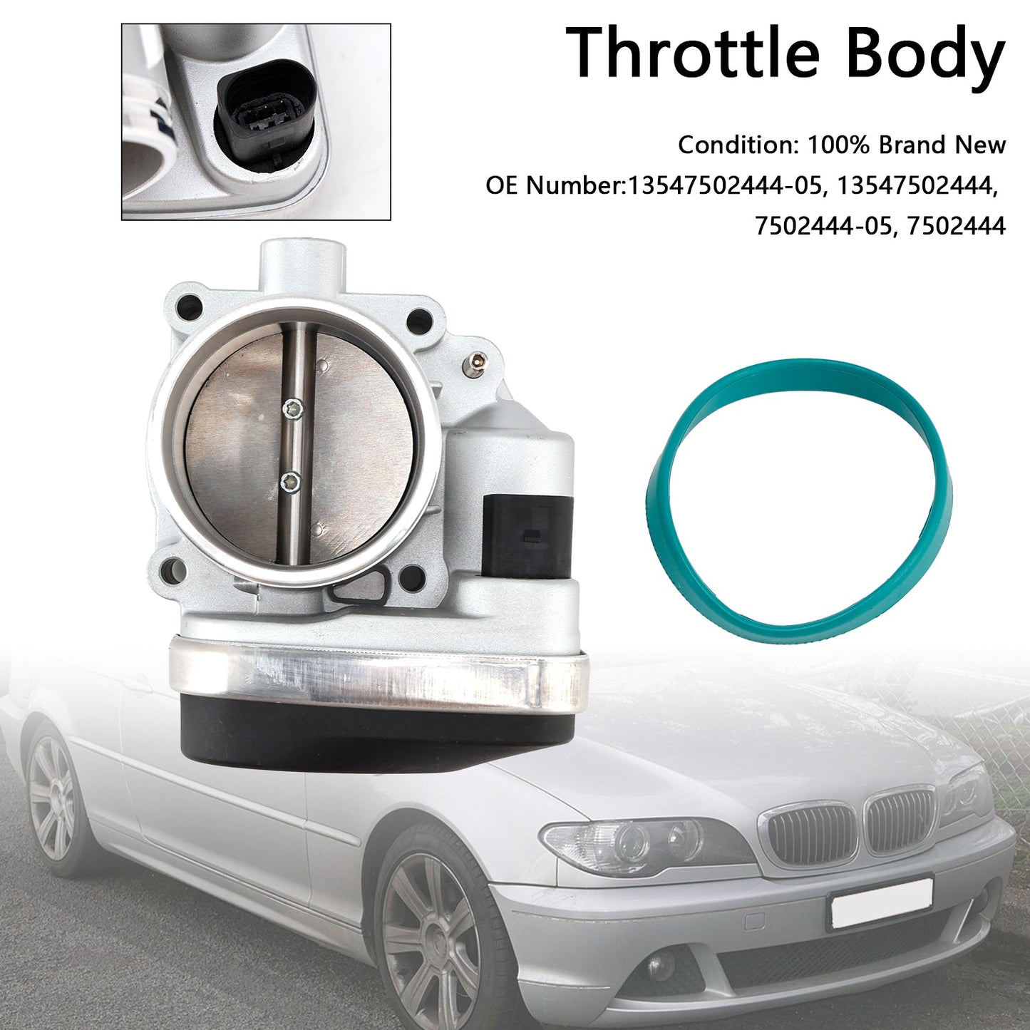 2001-2006 BMW 3 Series X3 Z3 Z4 2.2L 2.5L 13547502444 Throttle Body