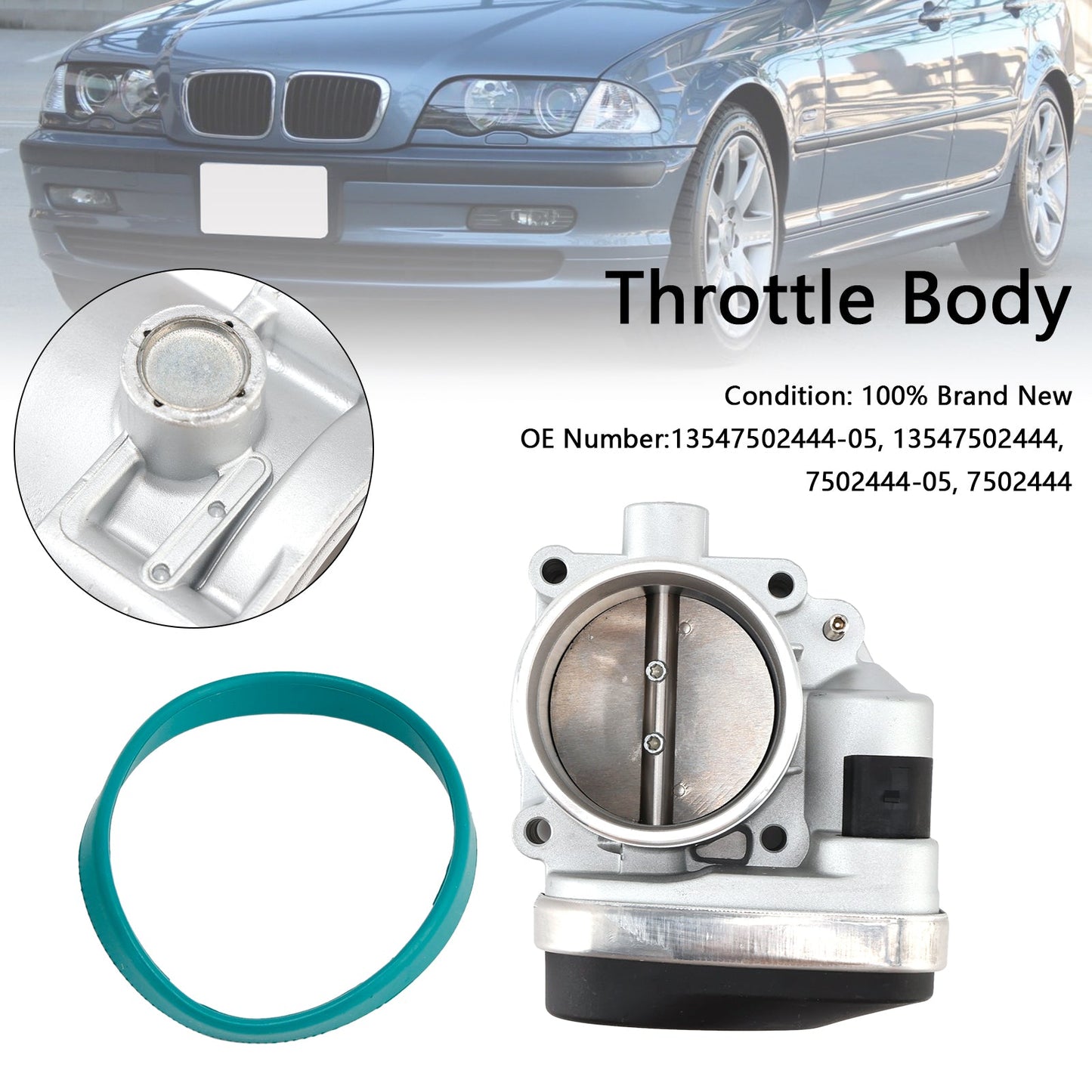 2004-2006 BMW X3 13547502444 Throttle Body