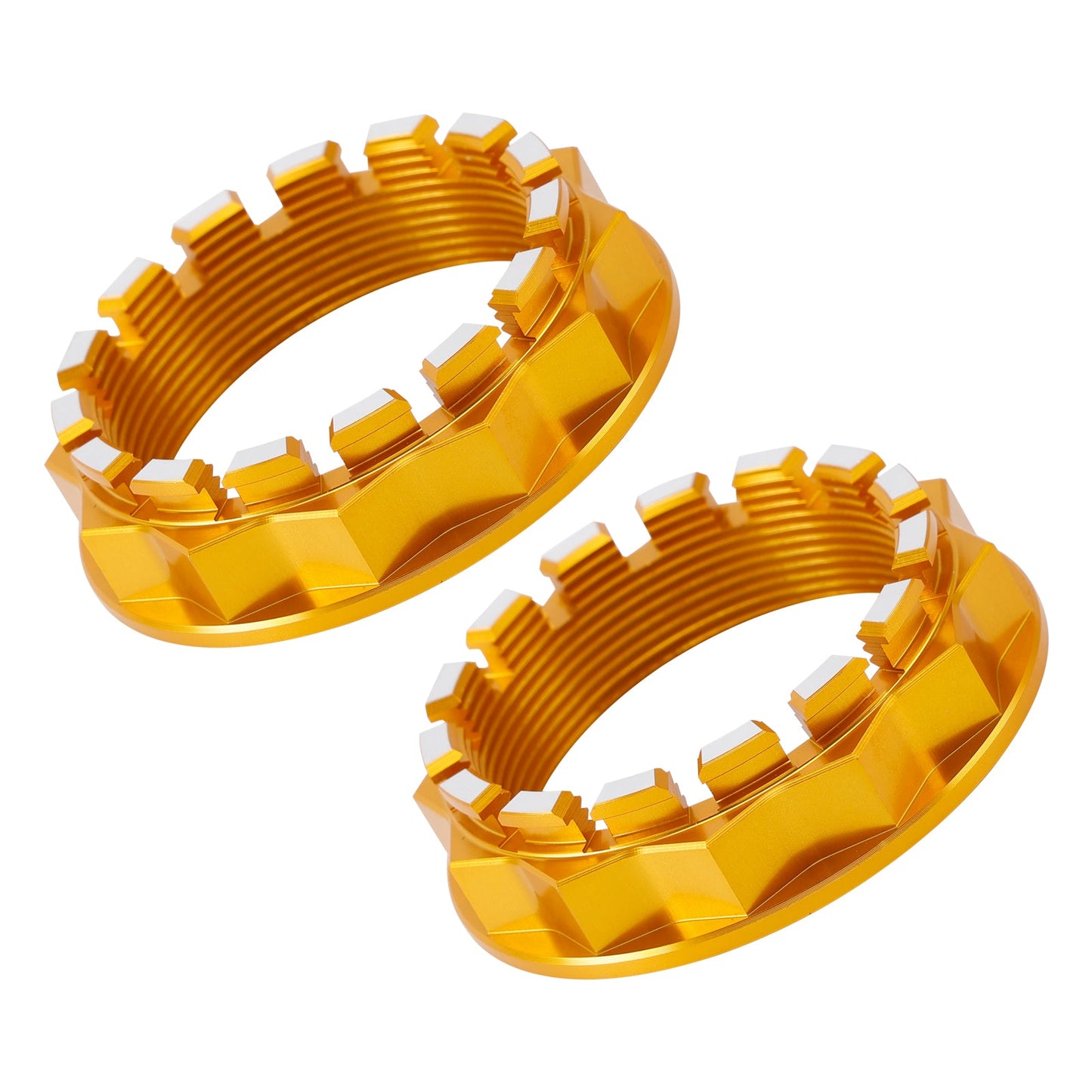 2007-2011 Ducati 1098/1098R/1098S/1198/1198R/1198S Rear Wheel Nuts set Gold