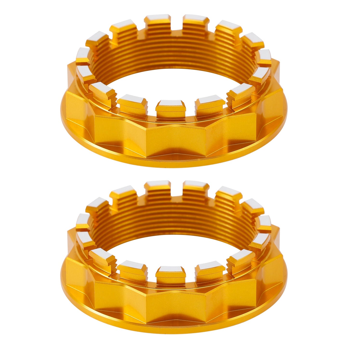 2007-2011 Ducati 1098/1098R/1098S/1198/1198R/1198S Rear Wheel Nuts set Gold