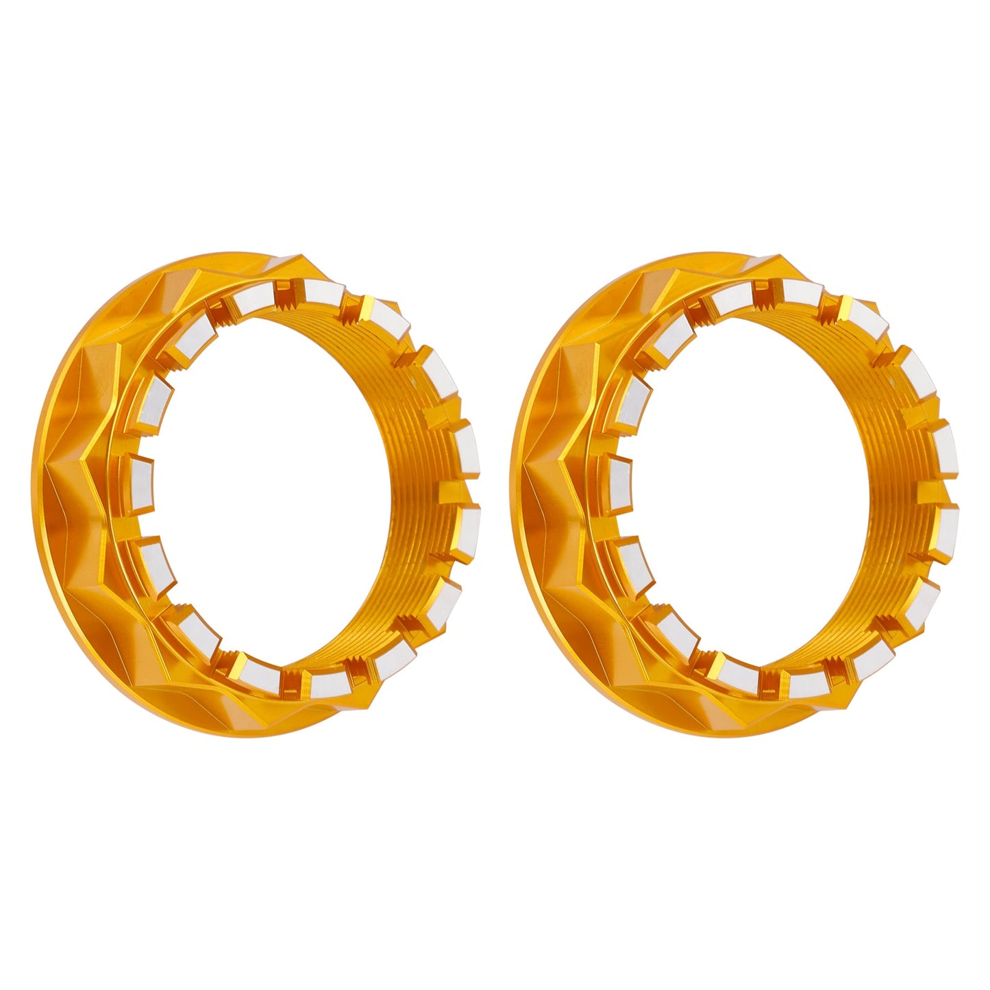 2012 - 2014 Ducati 1199 Panigale 75012072AA Rear Wheel Nuts set Gold