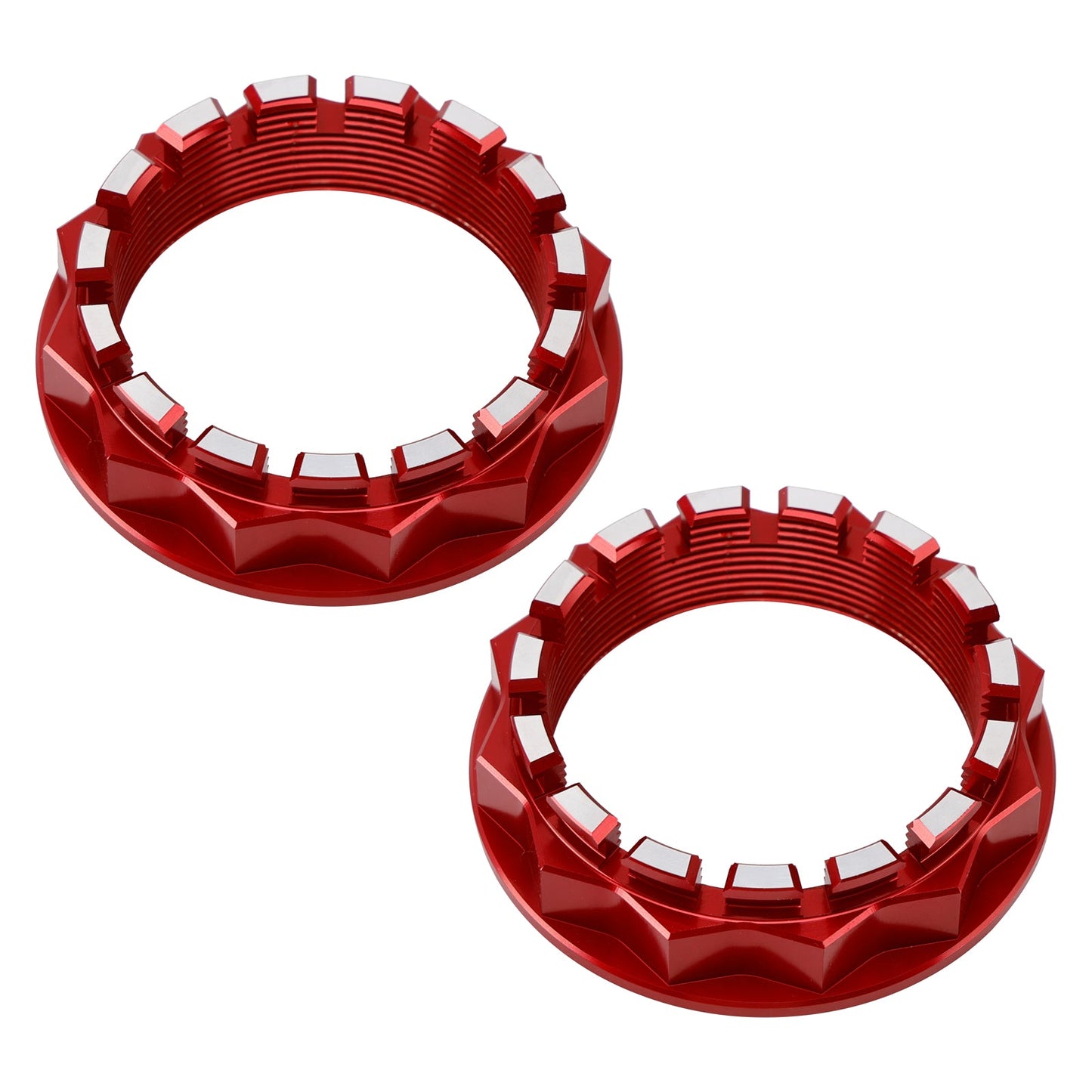 2007-2011 Ducati 1098/1098R/1098S/1198/1198R/1198S Rear Wheel Nuts set Red