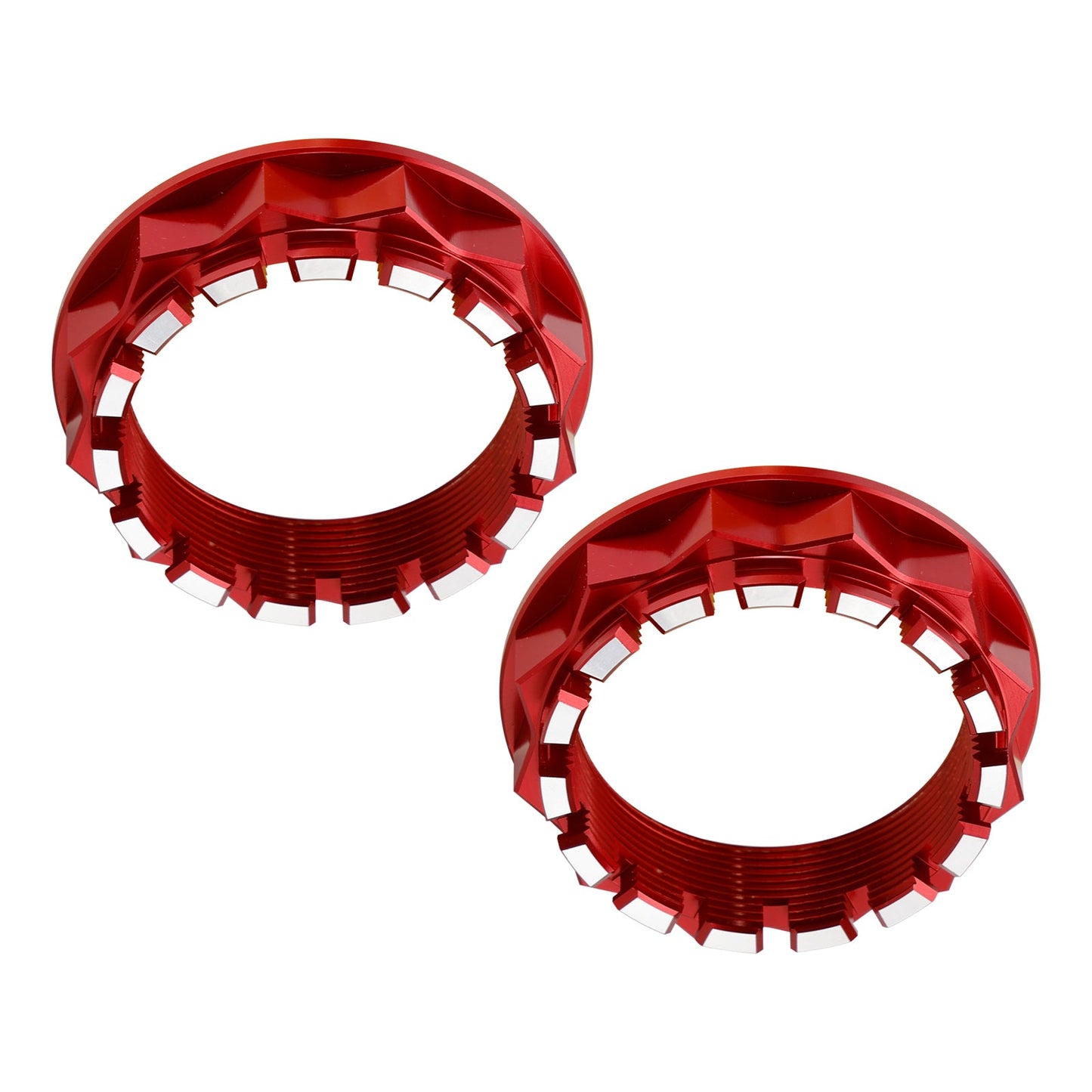 2007-2011 Ducati 1098/1098R/1098S/1198/1198R/1198S Rear Wheel Nuts set Red