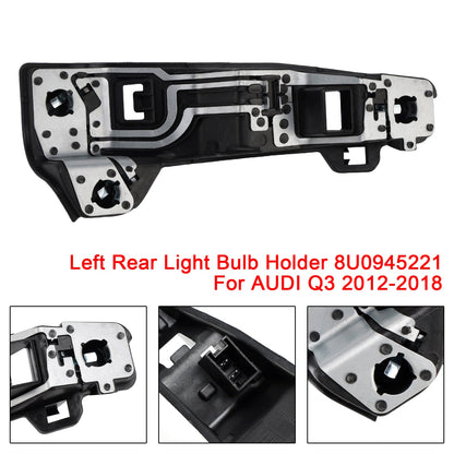 2012-2018 AUDI Q3 Halogen 8U0945221  Left Rear Light Bulb Holder