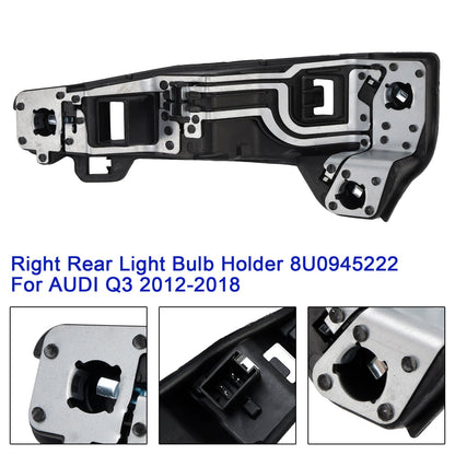 2012-2018 AUDI Q3 8U0945222 Right Rear Light Bulb Holder