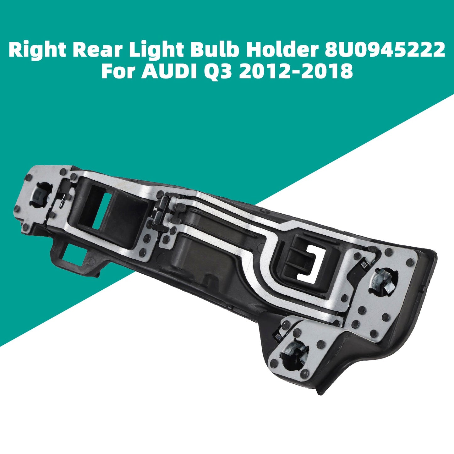 2012-2018 AUDI Q3 Halogen 8U0945222 Right Rear Light Bulb Holder